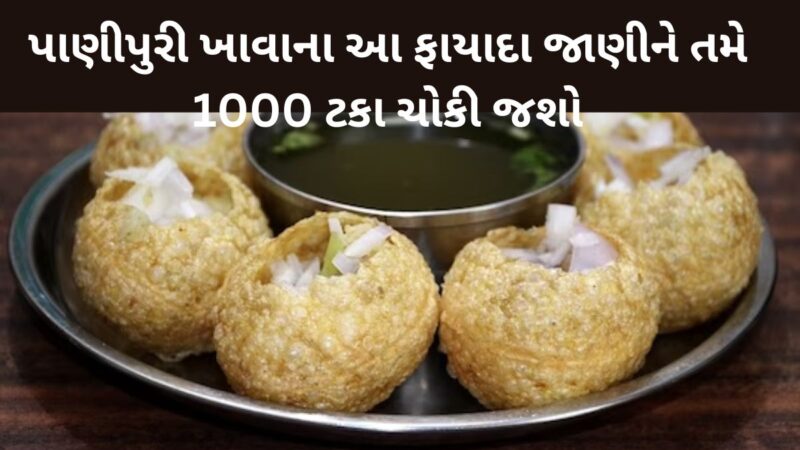 પાણીપુરી ખાવાથી શરીરને મળે છે આ ખાસ ફાયદા, વાંચો સમાચાર અને જરૂર ખાઓ